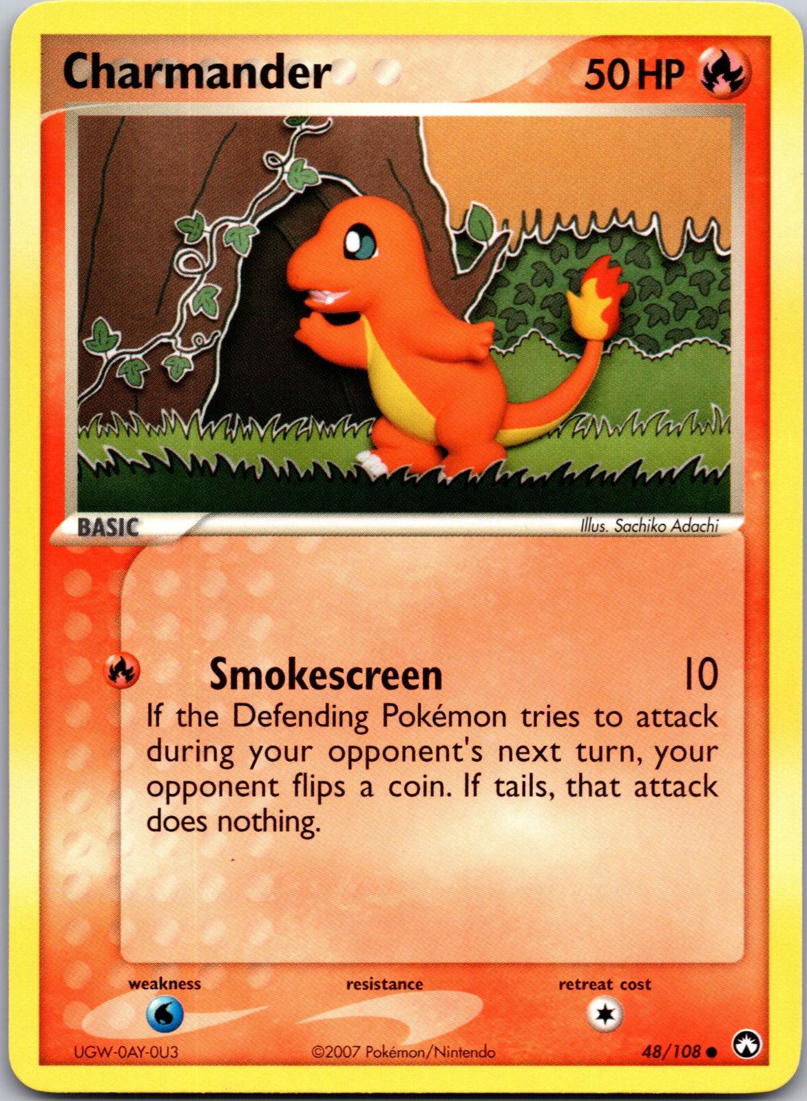 2007 Power Keepers 48/108 Charmander LP D317