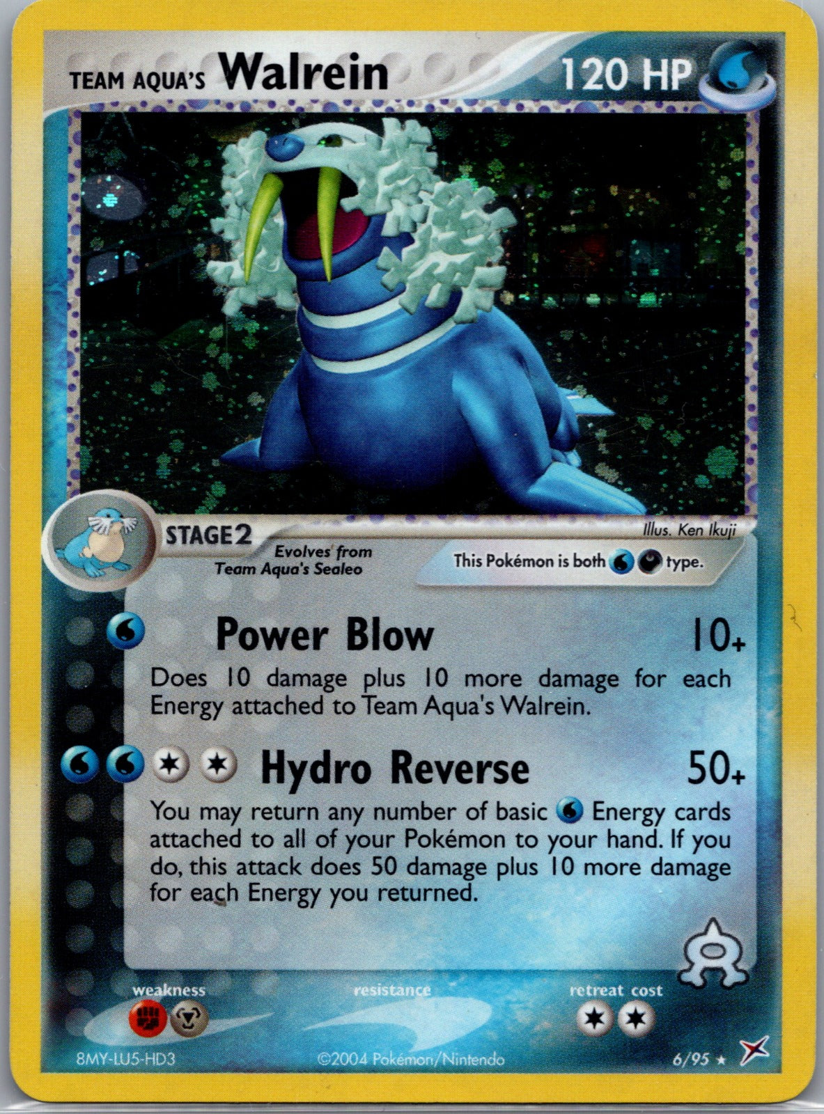 2004 Team Magma vs Team Aqua 6/95 Team Aqua's Walrein LP