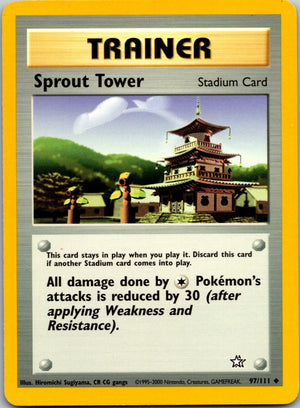 2000 Neo Genesis 097/111 Sprout Tower Uncommon C326