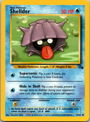 1999 Fossil 54/62 Shellder Common L51