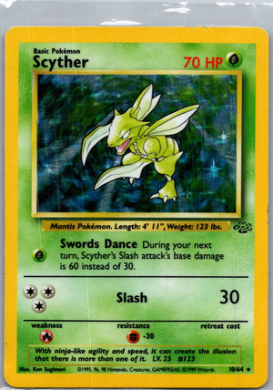 1999 Jungle 26/64 Scyther (26) Rare F17