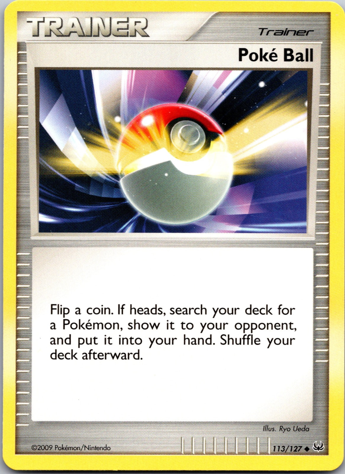 2009 Platinum 113/127 Poke Ball LP