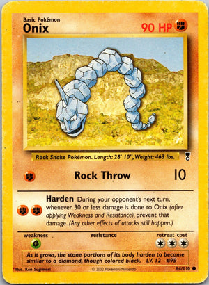 2000 Base Set 2 084/130 Onix LP
