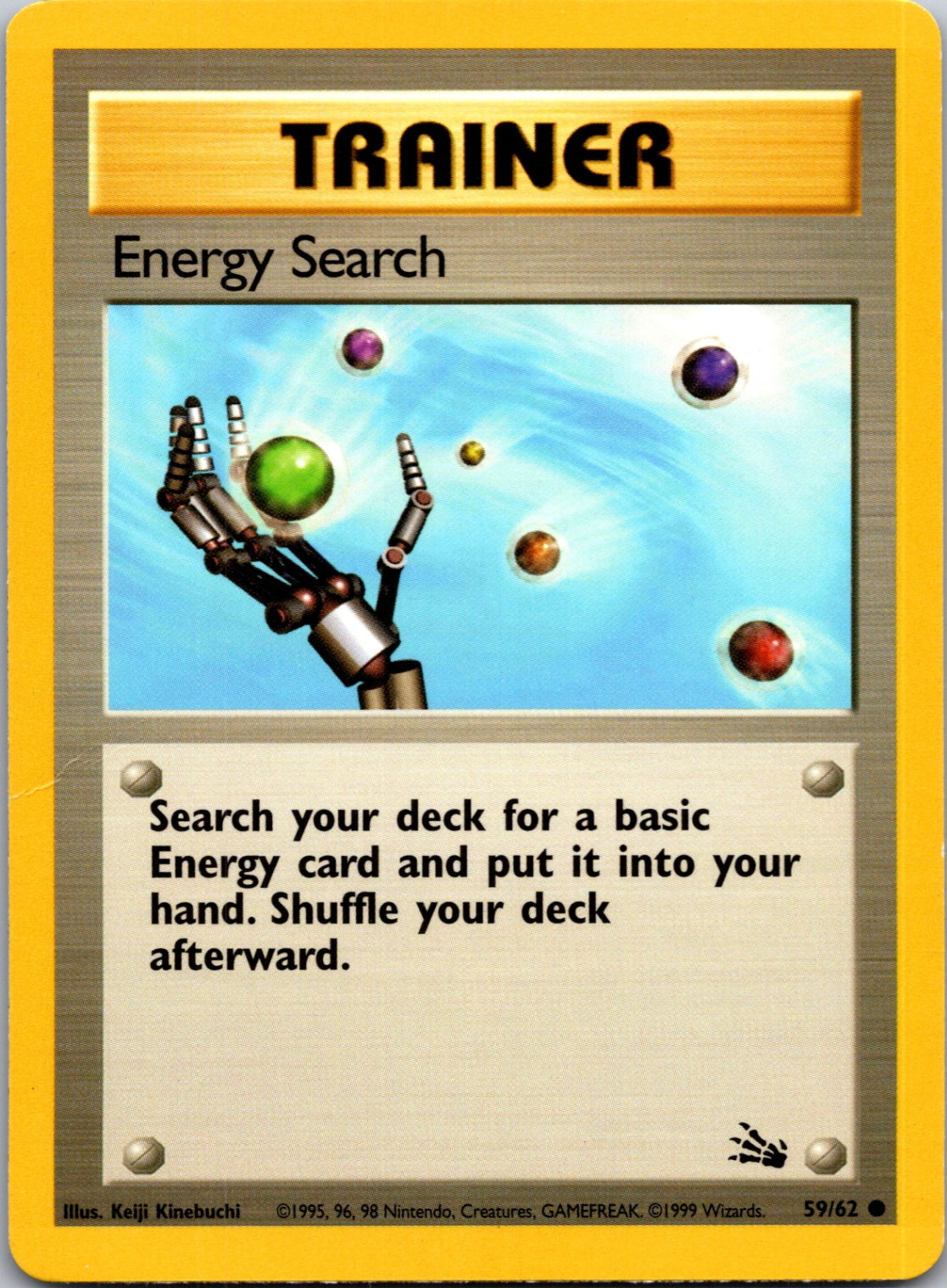1999 Fossil 59/62 Energy Search Common L148