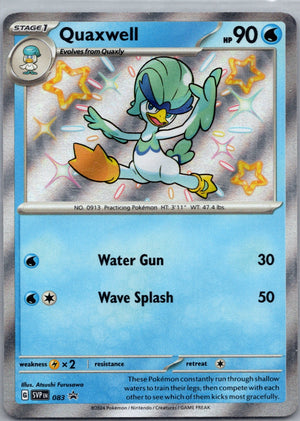 2023 SV: Scarlet & Violet Promo Cards 083 Quaxwell Promo D119
