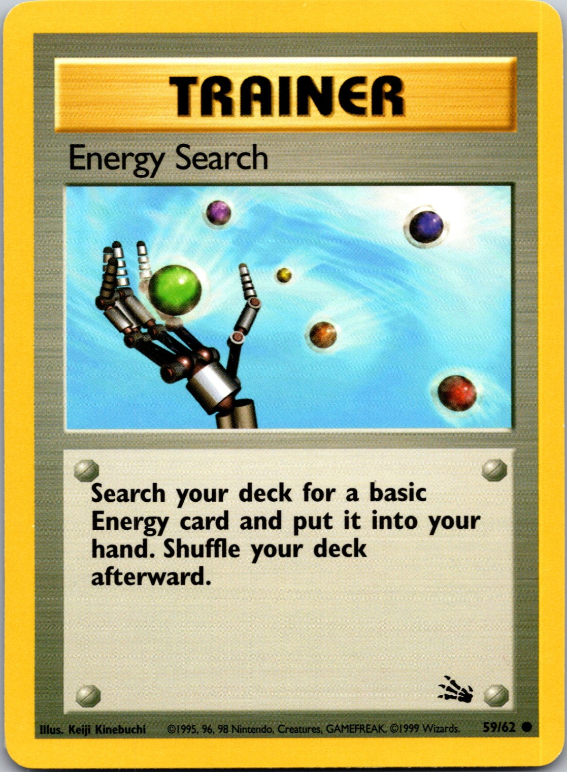 1999 Fossil 59/62 Energy Search Common L153