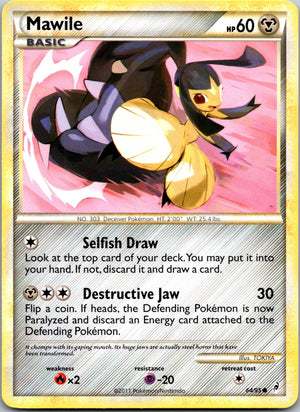 2011 Call of Legends 64/95 Mawile LP