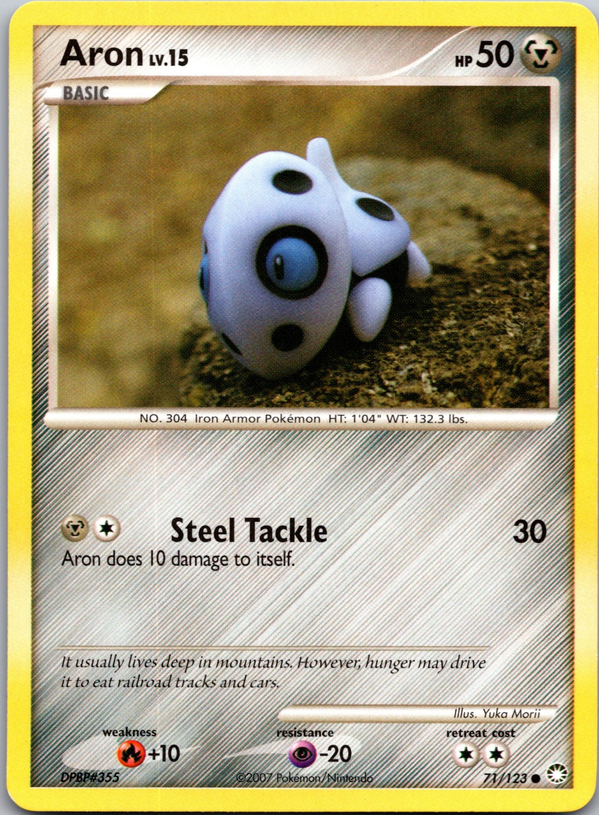 2007 Mysterious Treasures 71/123 Aron LP D83