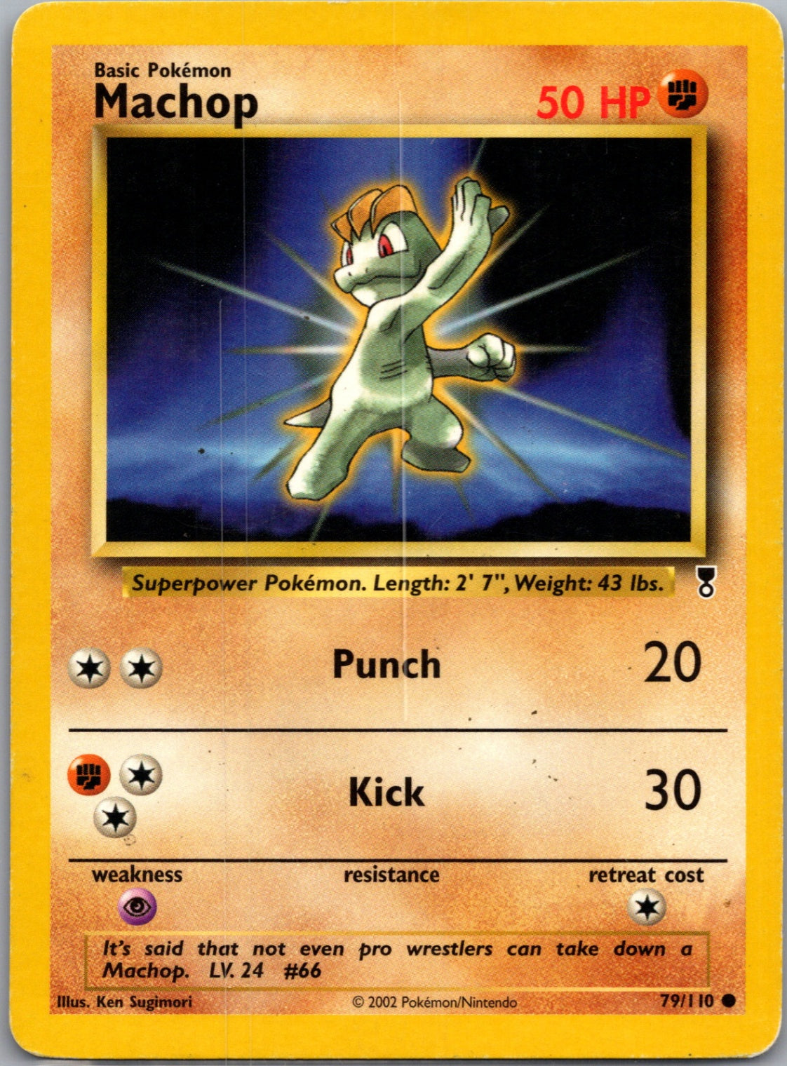 Team Rocket 59/82 Machop Common NM