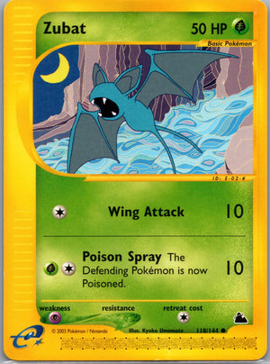 2003 Skyridge 118/144 Zubat (118) LP