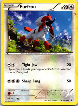 2014 XY - Flashfire 87/106 Furfrou LP