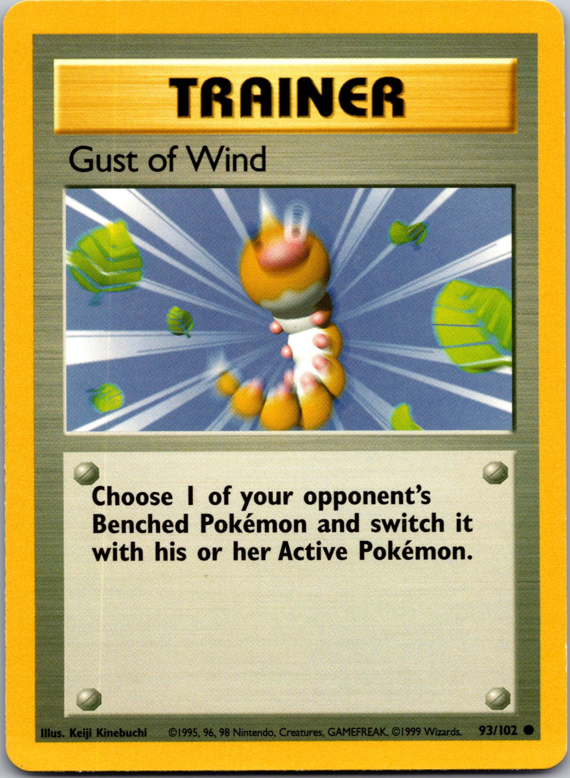 2000 Base Set 2 120/130 Gust of Wind LP D59