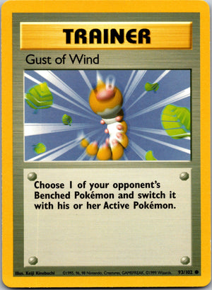 2000 Base Set 2 120/130 Gust of Wind LP