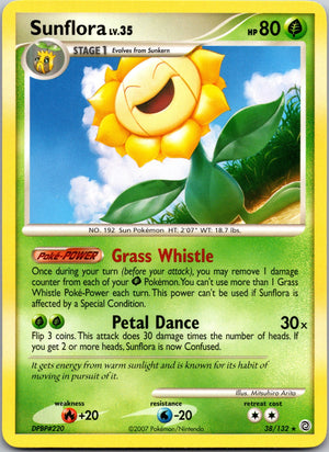 2007 Secret Wonders 38/132 Sunflora LP