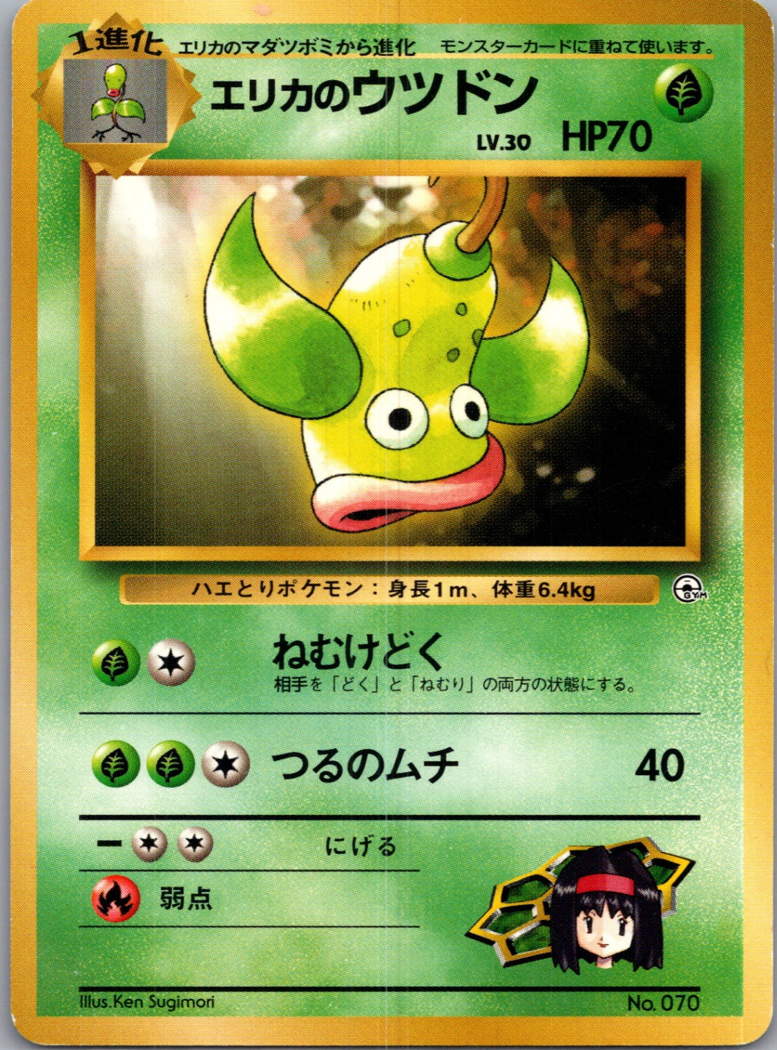 1999 Leaders' Stadium  Erika's Weepinbell Rare  (JP) K258