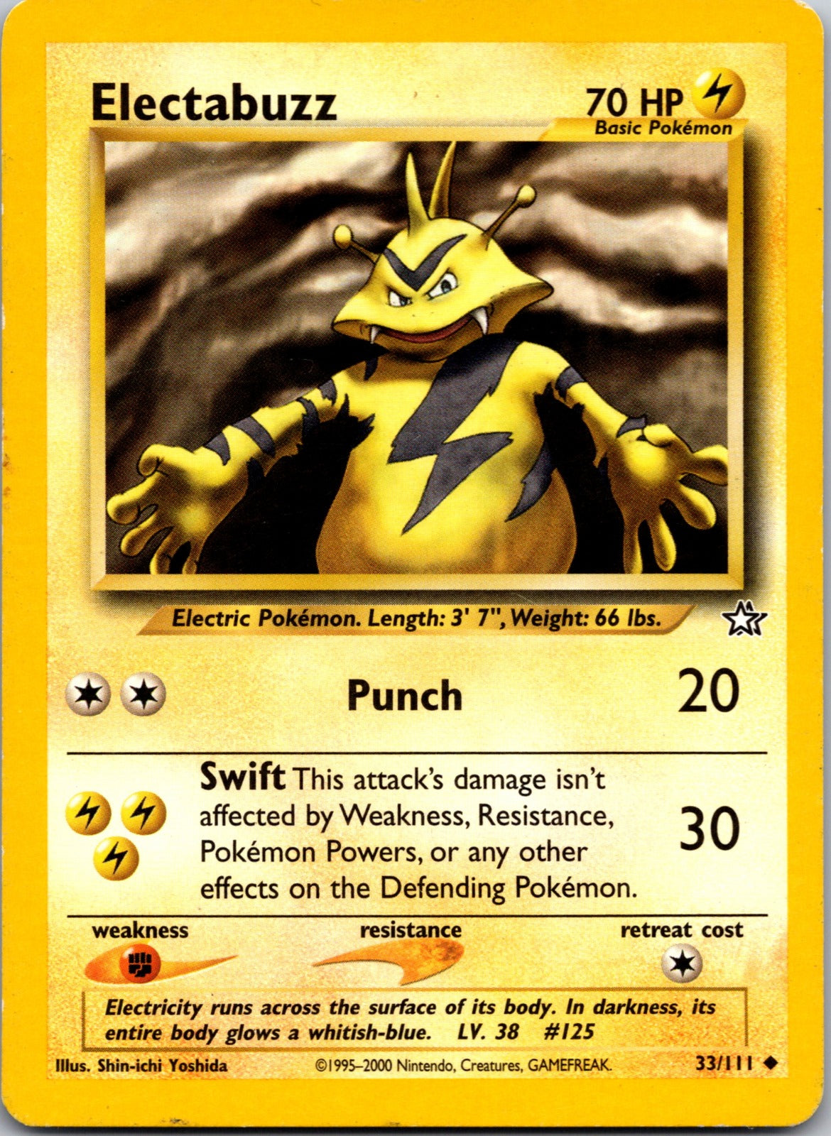 2000 Neo Genesis 033/111 Electabuzz HP E272