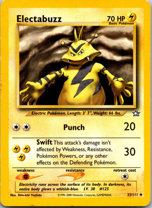 2000 Neo Genesis 033/111 Electabuzz LP