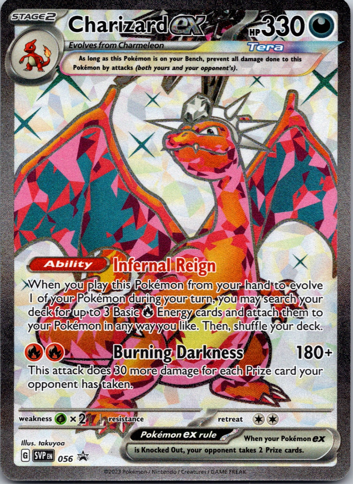 Charizard Holo Rare Secret Wonders 3/132 LP