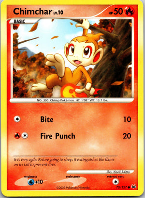2009 Platinum 70/127 Chimchar LP