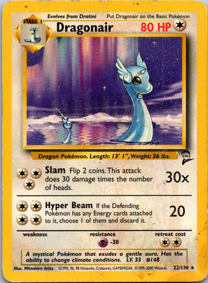 2000 Team Rocket 33/82 Dark Dragonair Uncommon A261
