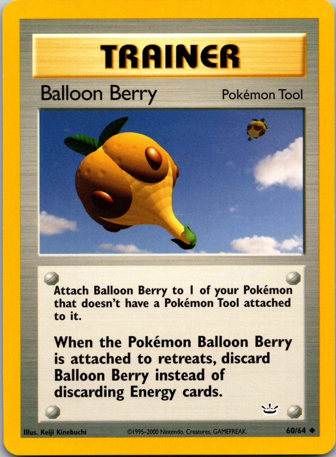 2001 Neo Revelation 60/64 Balloon Berry Uncommon C325