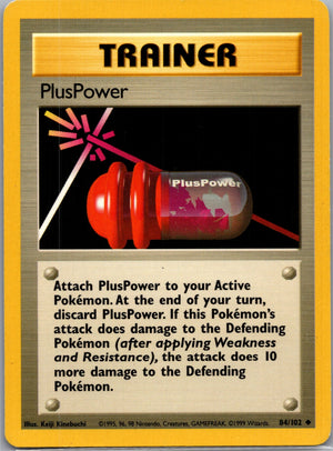 1999 Base Set #084/102 PlusPower Uncommon C19