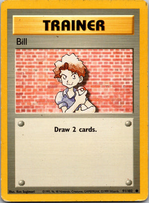 1999 Base Set #091/102 Bill Common C167