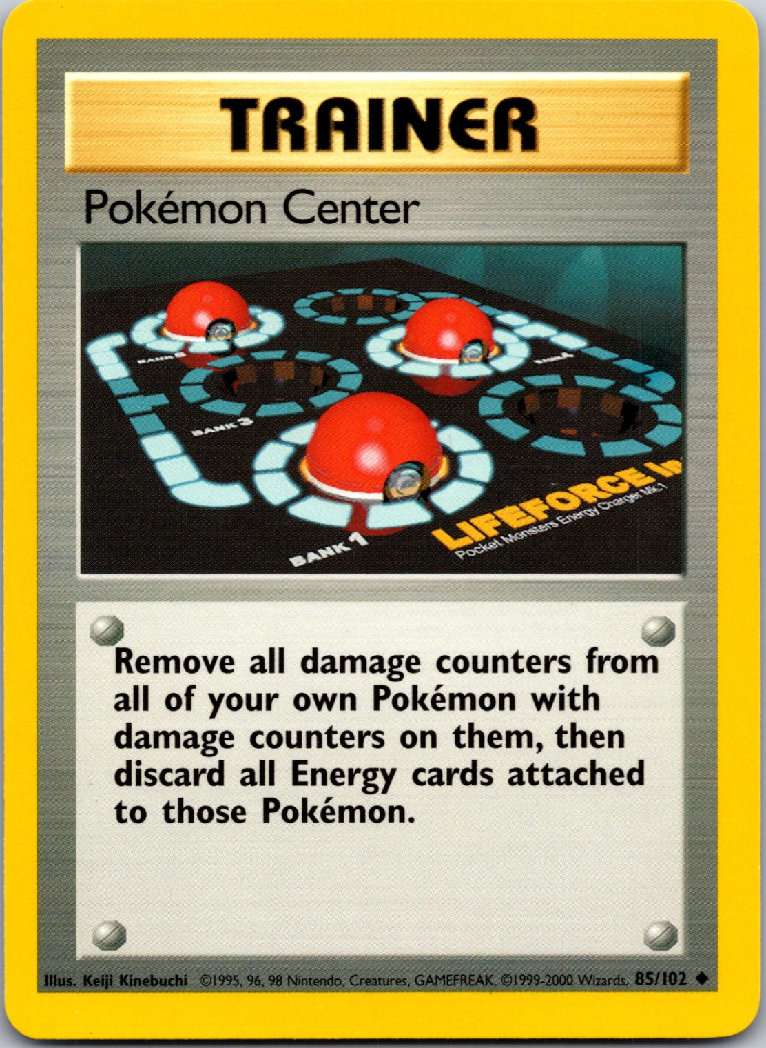 1999 Base Set 085/102 Pokemon Center Uncommon C336