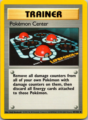 1999 Base Set 085/102 Pokemon Center Uncommon C336