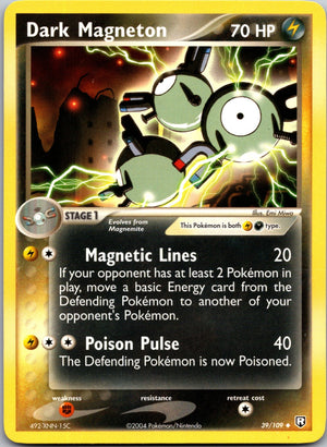 2004 Team Rocket Returns 39/109 Dark Magneton LP