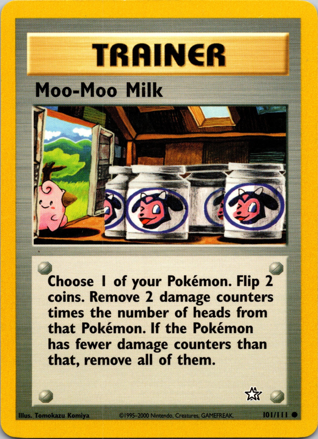 2000 Neo Genesis 101/111 Moo-Moo Milk Common C312