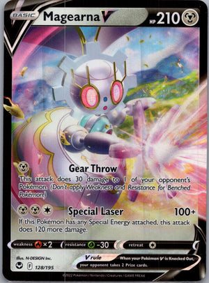SWSH12: Silver Tempest 128/195 Magearna V Ultra Rare NM