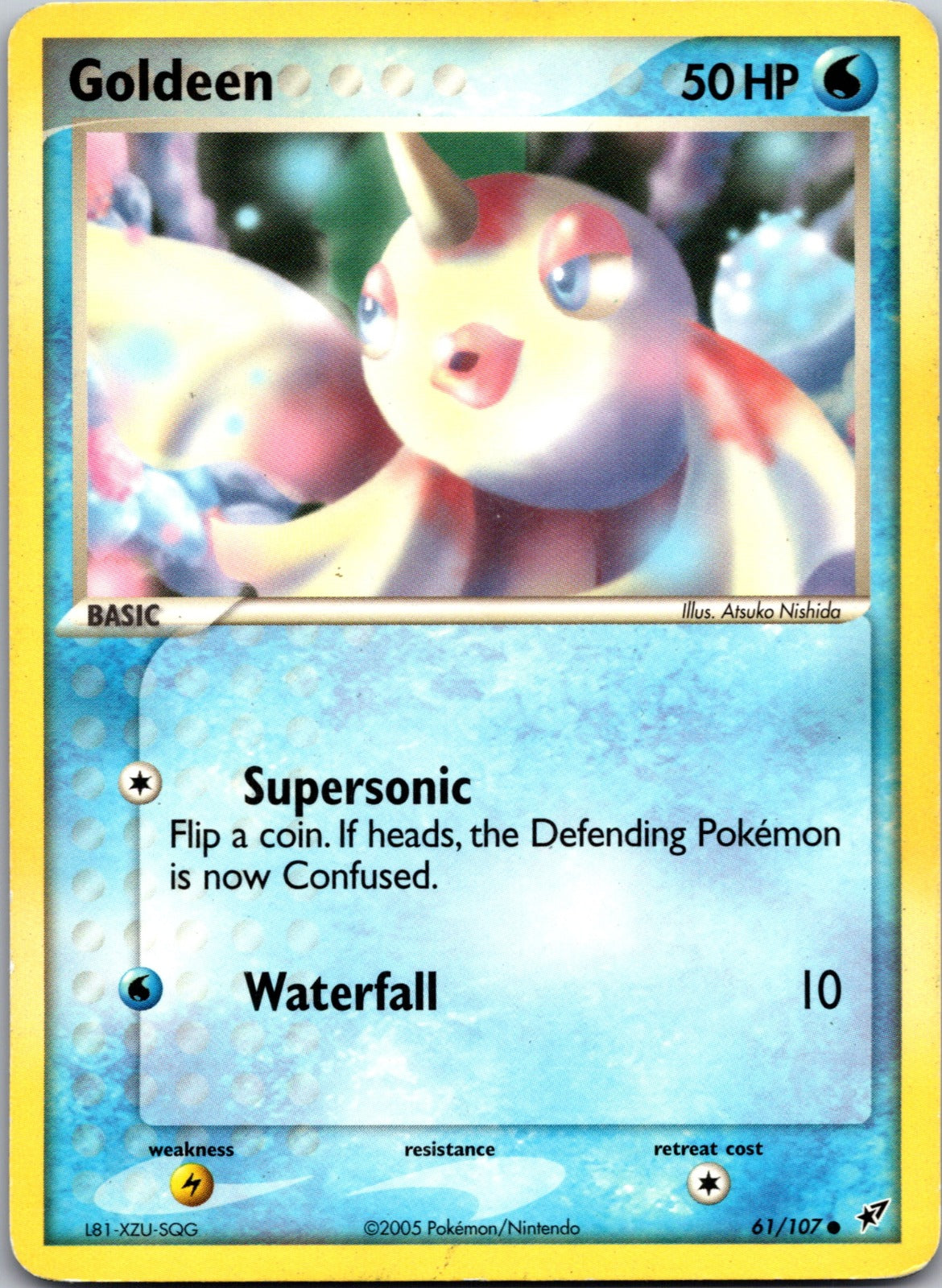 2005 Deoxys 61/107 Goldeen LP
