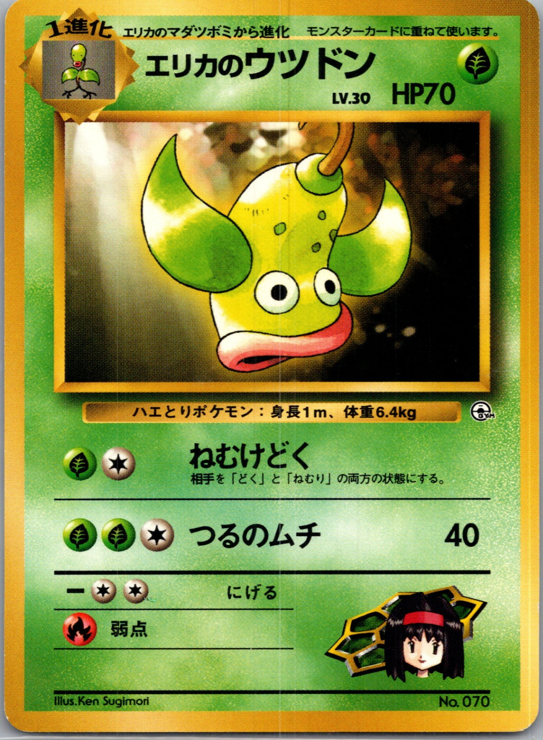 1999 Leaders' Stadium  Erika's Weepinbell Rare  (JP) K259