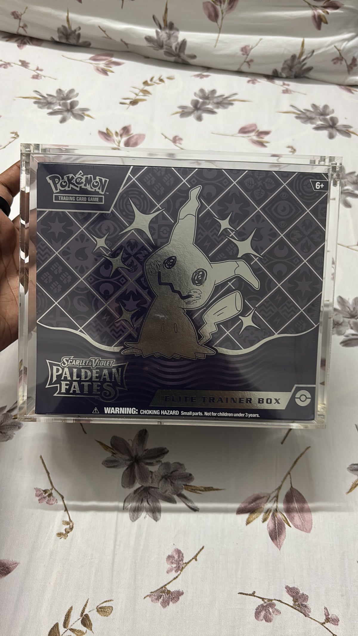 Paldean Fates Elite Trainer Box (Comes with Magnetic Acrylic Case)