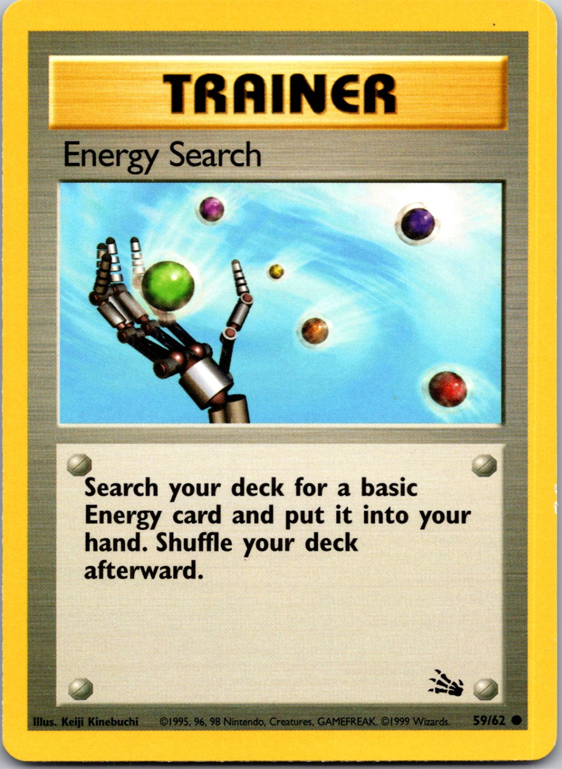 1999 Fossil 59/62 Energy Search Common L158