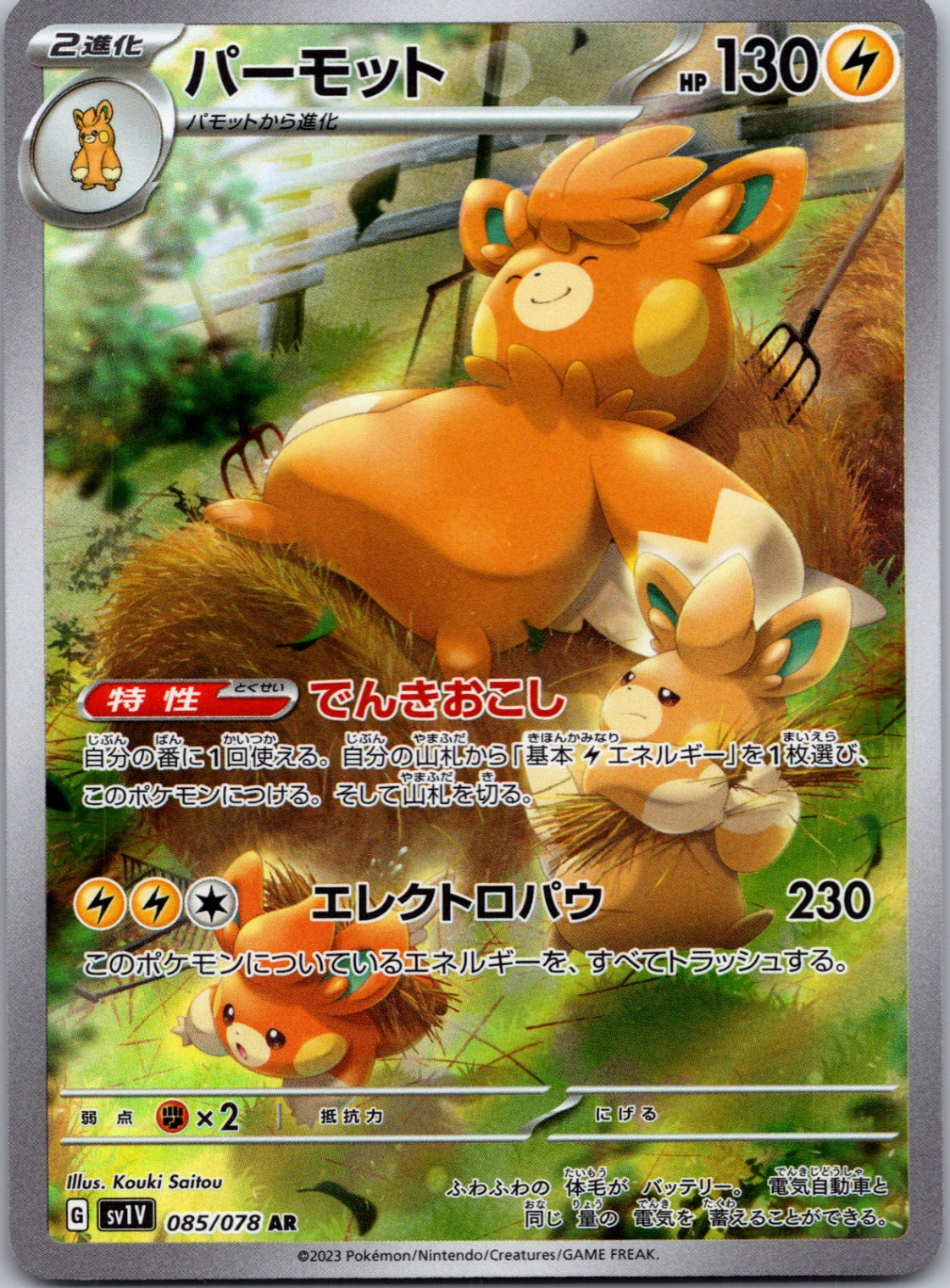 2023 Violet Ex 85/78 Pawmot AR (JP) D120