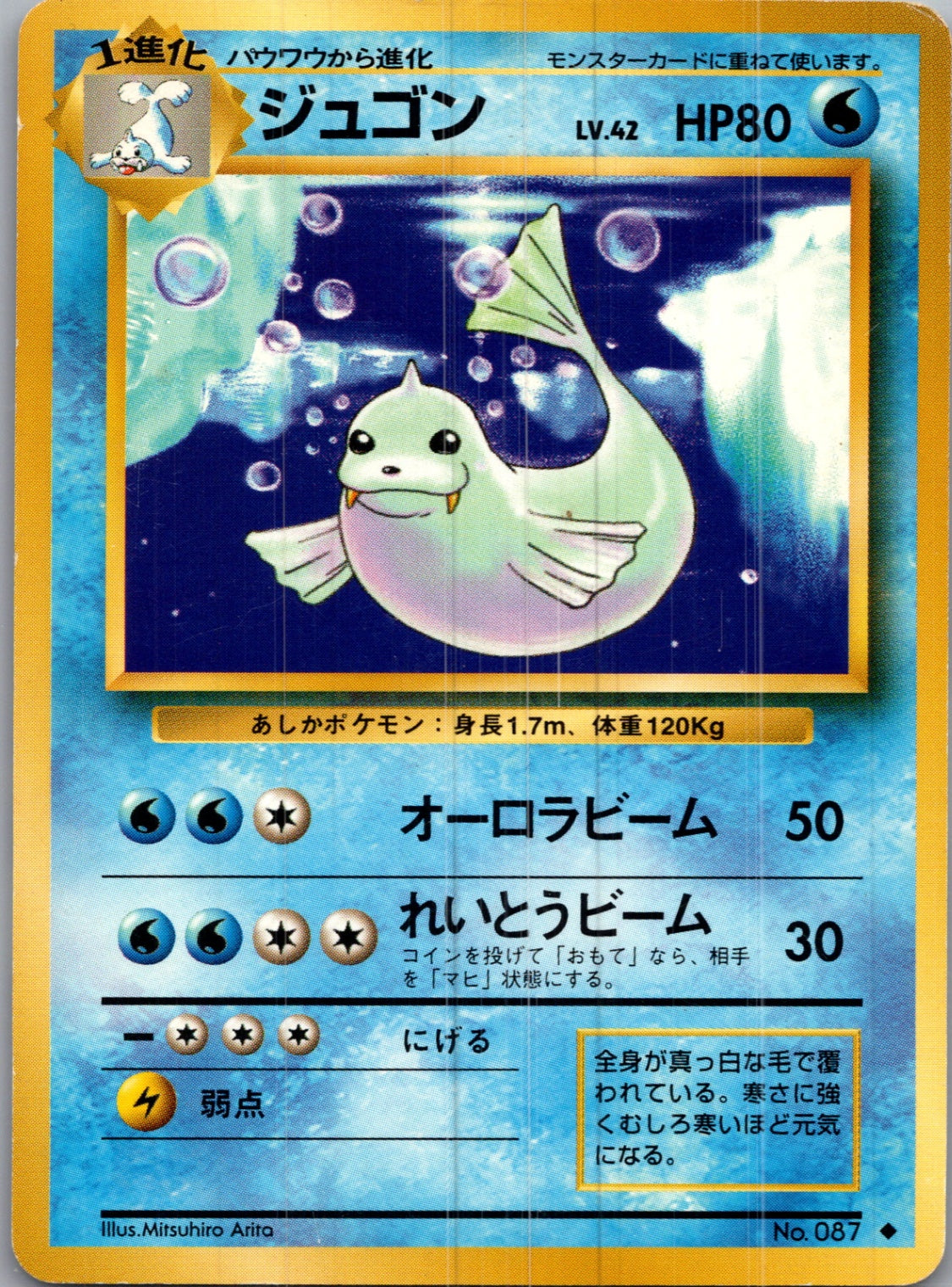 1996 Expansion Pack  Dewgong Uncommon  (JP) I270