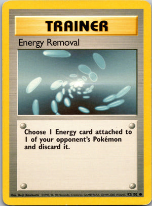 2000 Base Set 2 119/130 Energy Removal LP