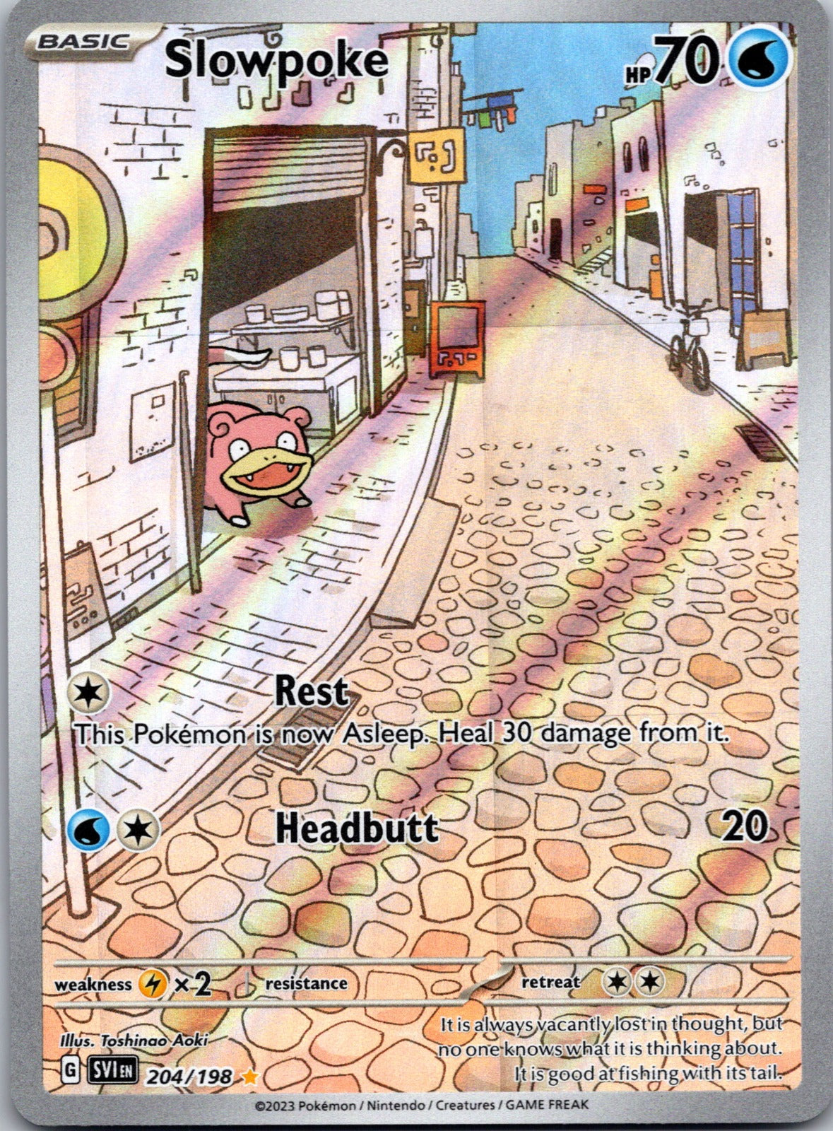 2023 SV01: Scarlet & Violet Base Set 204/198 Slowpoke NM