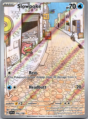2023 SV01: Scarlet & Violet Base Set 204/198 Slowpoke NM