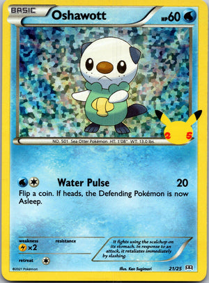 2011 McDonald's Promo 2011 004/012 Oshawott - 4/12 LP