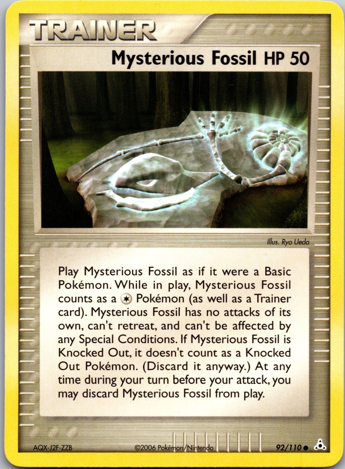 2006 Holon Phantoms 92/110 Mysterious Fossil LP E197