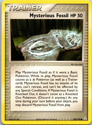 2006 Holon Phantoms 92/110 Mysterious Fossil LP