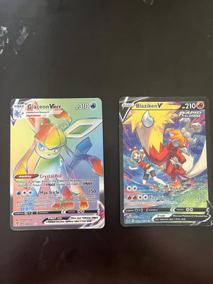 Glaceon VMAX 208/203 - BUY 1 GET 1 FREE - Blaziken V TG14/TG30