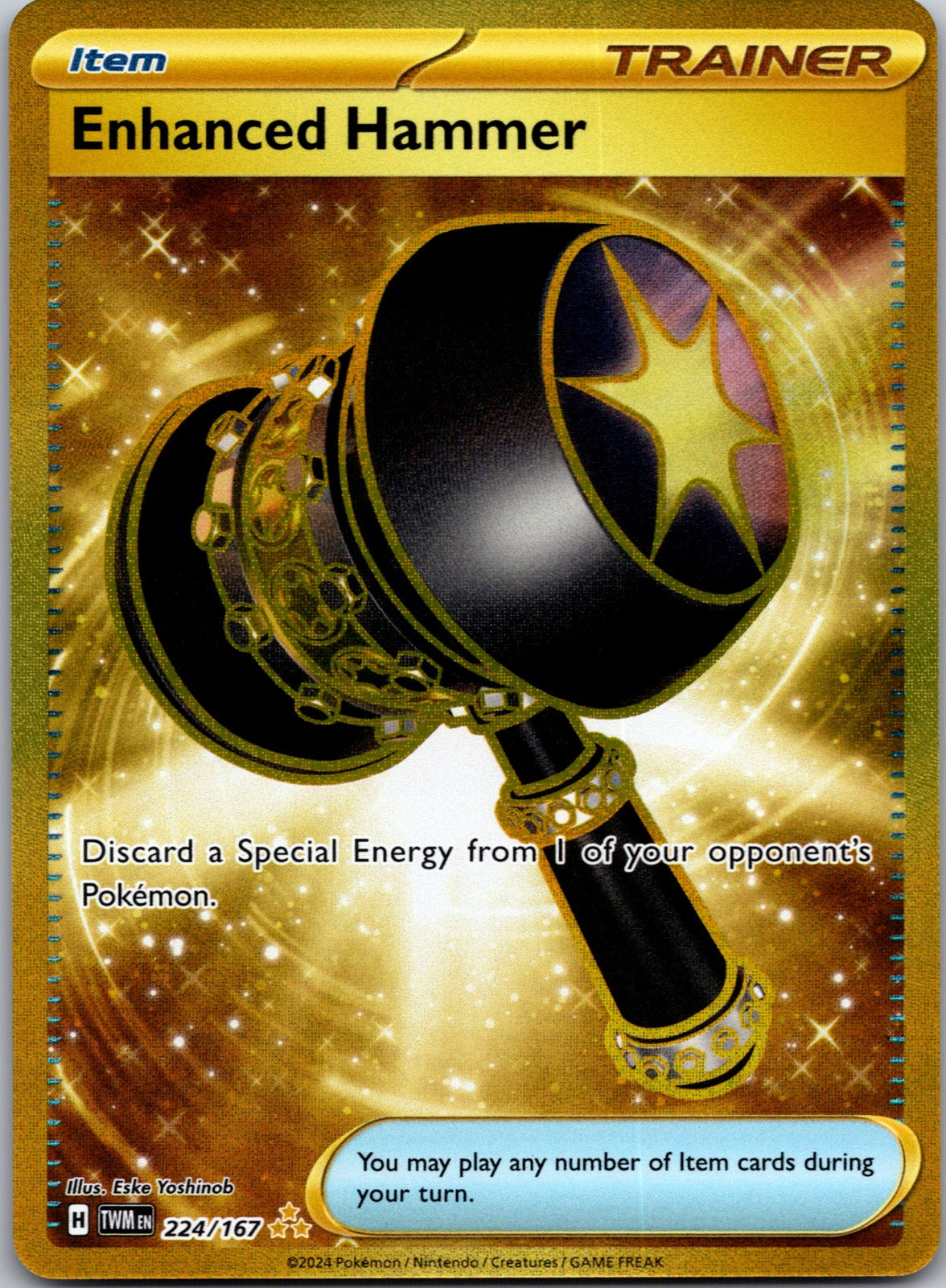 2024 SV06: Twilight Masquerade 224/167 Enhanced Hammer NM