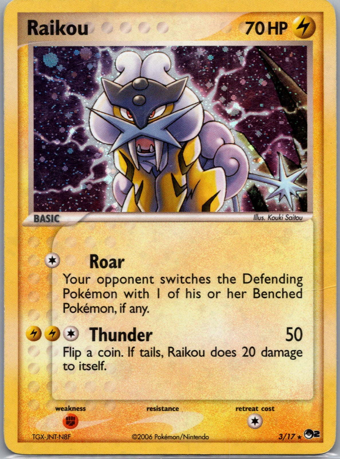 2026 POP Series 2 003/017 Raikou MP  P30