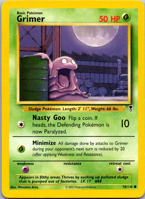 2002 Legendary Collection 078/110 Grimer Common C113