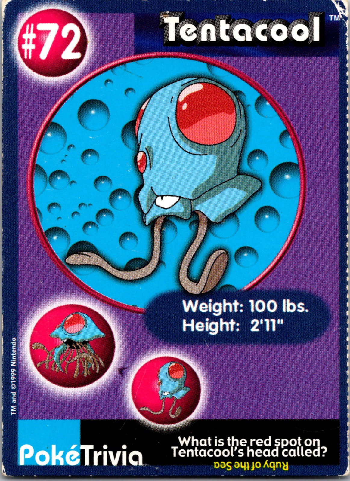 2003 Aquapolis 113/147 Tentacool LP