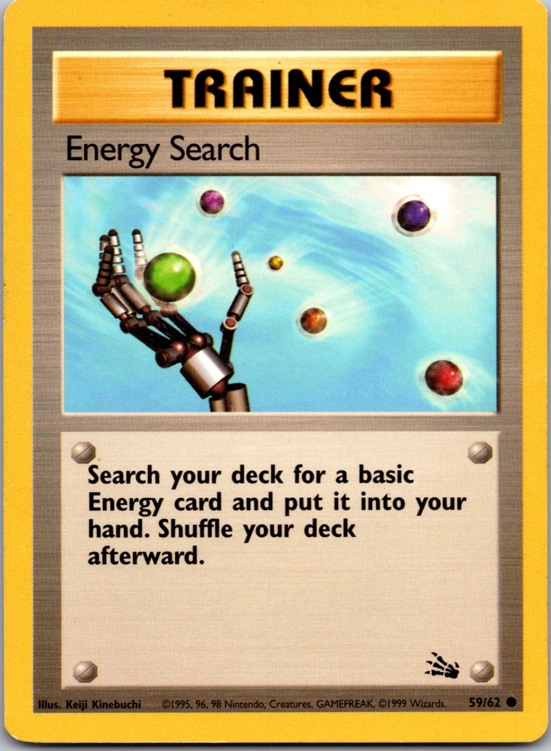 1999 Fossil 59/62 Energy Search Common C288